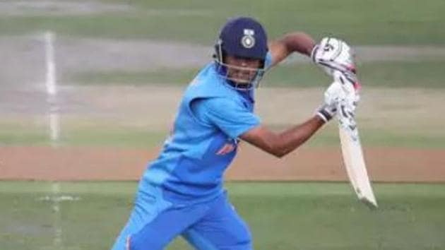 File image of India U-19 cricketer Priyam Garg(Getty Image)