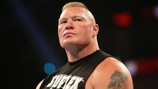 A file photo of WWE Universal champion Brock Lesnar.(WWE)