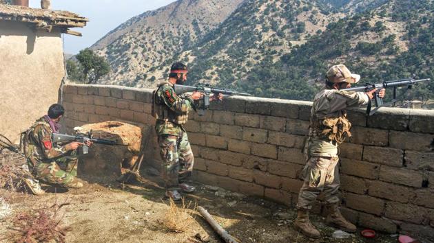 According to an American defence official, Afghan operations supported by US-led coalition air strikes set conditions that in recent weeks forced more than 1,400 IS fighters and their families to surrender. Stalled talks between the US and the Taliban were aimed at striking a deal that would have seen the Pentagon pull troops from Afghanistan in return for security guarantees, while leaving a counter-terrorism footprint in the country. (Noorullah Shirzada / AFP)