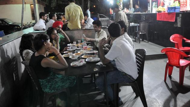 The Night Food Street was closed in February. (HT FILE PHOTO) The Night Food Street was closed in February. (HT FILE PHOTO)