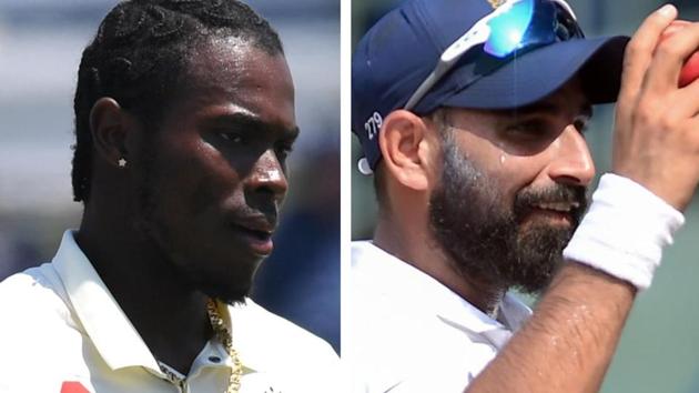 Jofra Archer (L) and Mohammed Shami.(Agencies) Jofra Archer (L) and Mohammed Shami.(Agencies)