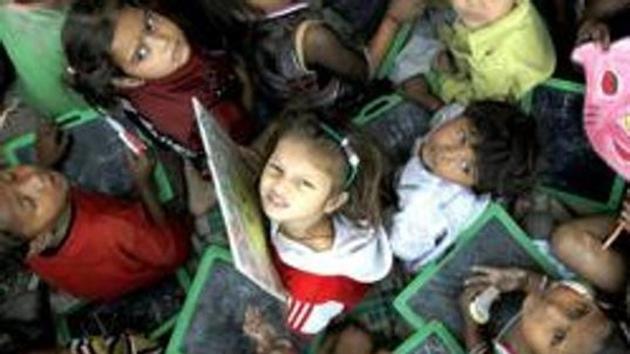 According to civic official, all crèches funded by the government or the PMC need to register before the December 10 deadline.(HT PHOTO/FOR REPRESENTATION PURPOSE ONLY)