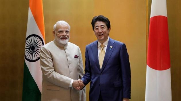 The plain fact is that Japan and India, in the absence of any historical baggage or major strategic disagreement, share largely complementary strategic interests(REUTERS) The plain fact is that Japan and India, in the absence of any historical baggage or major strategic disagreement, share largely complementary strategic interests(REUTERS)