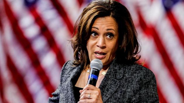 Senator Kamala Harris has bowed out of 2020 US presidential race, saying she doesn’t have the financial resources to fund her campaign.(Reuters File) Senator Kamala Harris has bowed out of 2020 US presidential race, saying she doesn’t have the financial resources to fund her campaign.(Reuters File)