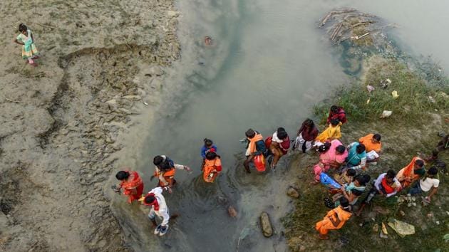 More than 5 million pilgrims are expected to arrive at Gadhimai during the month-long festival. Animal rights activists, civil society groups and vegan groups have been campaigning for the past couple of months to stop the bloodshed. Despite efforts to stop the massive killing of animals, Nepalese authorities express helplessness in stopping the age-old, faith-based tradition. (Prakash Mathema / AFP)