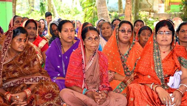 Women SHGs have emerged as vibrant community institutions of the poor(HT Photo)