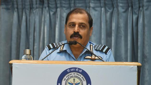Chief of Air Staff RKS Bhadauria (Raj K Raj/HT PHOTO)