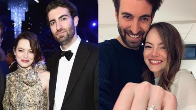 Emma Stone is engaged to writer and boyfriend DaveMcCary.