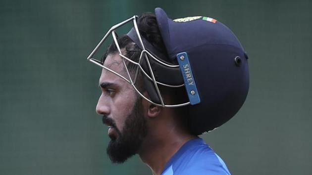 File image of India cricketer KL Rahul.(AP)