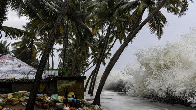 The Arabian Sea witnesses a normal of one cyclone per year. The last time five tropical cyclones were witnessed in a year was in 1902.(PTI) The Arabian Sea witnesses a normal of one cyclone per year. The last time five tropical cyclones were witnessed in a year was in 1902.(PTI)