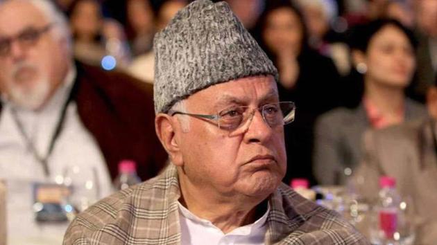 The posted letter allegedly written by Farooq Abdullah is the first such communication from the 82-year-old detained Lok Sabha member from Srinagar after the scrapping of Jammu and Kashmir’s special status enshrined in Article 370 and the former state’s bifurcation into two union territories. (HT file) The posted letter allegedly written by Farooq Abdullah is the first such communication from the 82-year-old detained Lok Sabha member from Srinagar after the scrapping of Jammu and Kashmir’s special status enshrined in Article 370 and the former state’s bifurcation into two union territories. (HT file)