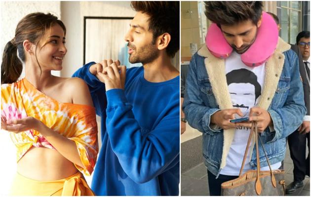 Ananya Panday introduced Kartik Aaryan as her ‘new assistant’ on Instagram.