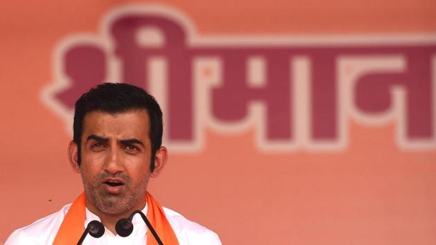 Gautam Gambhir(Raj K Raj/ Hindustan Times)