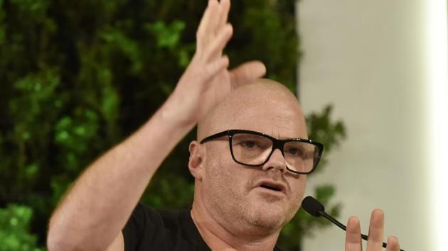 HTLS 2019: Chef Heston Blumenthal during the Hindustan Times Leadership Summit at Taj Palace in New Delhi.(Sanjeev Verma/HT PHOTO)