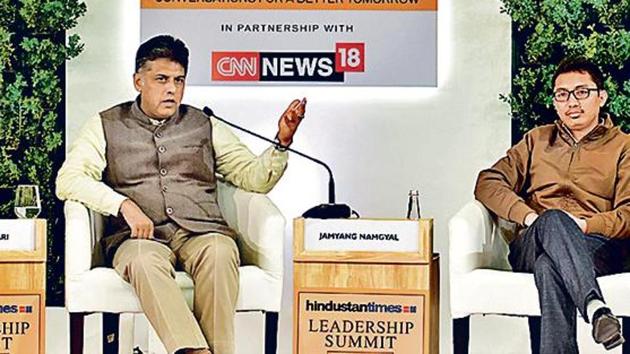 enior Congress leader Manish Tewari said people support such extra-judicial killings as they “are getting impatient with legal delays”.(HT photos)