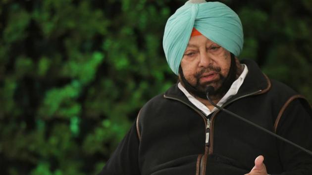 Punjab chief minister Capt. Amarinder Singh said his state has nothing to do with the problem of air pollution in Delhi. He said this during the HTLS 2019, Dec 7, 2019.(Raj K Raj / HT PHoto)