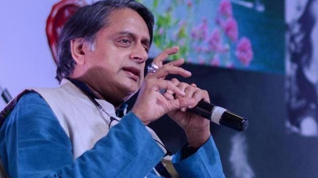 File photo of Shashi Tharoor.(Milind Saurkar/HT Photo)