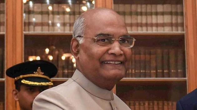 President Ram Nath Kovind. (HT file) President Ram Nath Kovind. (HT file)