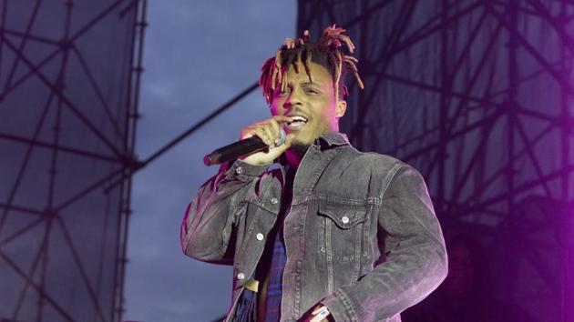 Juice WRLD performs in concert during his Death Race for Love Tour at The Skyline Stage at The Mann Center for the Performing Arts in Philadelphia. (Photo by Owen Sweeney/Invision/AP)(Owen Sweeney/Invision/AP)