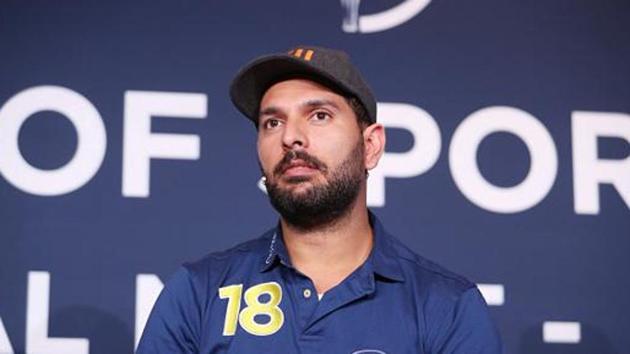 File image of Yuvraj Singh.(Getty Images for Laureus) File image of Yuvraj Singh.(Getty Images for Laureus)