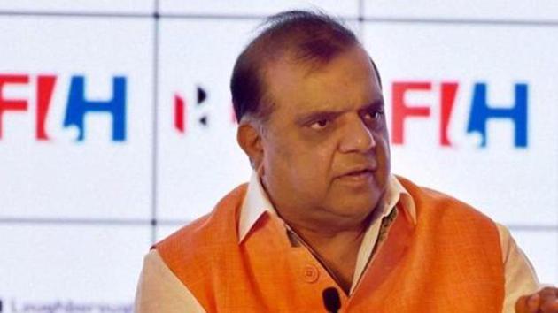 File image of Indian Olympic Association (IOA) president Narinder Batra(PTI)