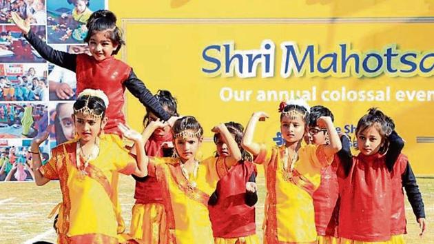 Students presented dramas and skits to spread awareness about conservation on natural resources.(HT) Students presented dramas and skits to spread awareness about conservation on natural resources.(HT)