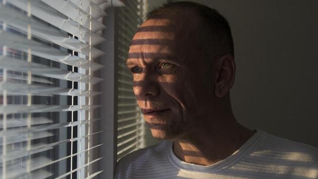“After captivity everyone who went through this hell became my family,” Anatoly Polyakov, a Russian national who survived 288 days in captivity, said. Soon after he was released, he founded Ukrainian Association of Prisoners of War and dedicated his life to helping former captives. “I consider it my duty to do everything in my power for these people not to feel discriminated against in their own country,” said Polyakov, who has been living in Ukraine since 2013. (Zoya Shu / AP)