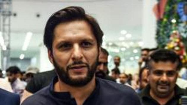 File image of former Pakistan captain Shahid Afridi. (AFP) File image of former Pakistan captain Shahid Afridi. (AFP)