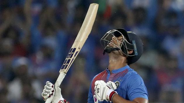 File image of India cricketer Shivam Dube. (AP) File image of India cricketer Shivam Dube. (AP)