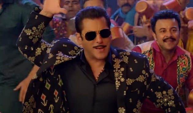 Salman Khan in a still from Munna Badnaam Hua.