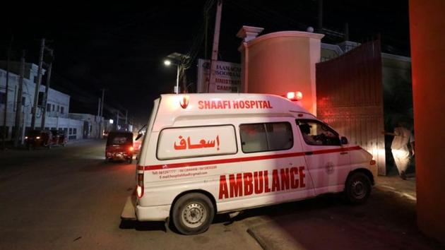 Five people were killed in a jihadist attack on a hotel in Somalia’s capital Mogadishu(REUTERS) Five people were killed in a jihadist attack on a hotel in Somalia’s capital Mogadishu(REUTERS)
