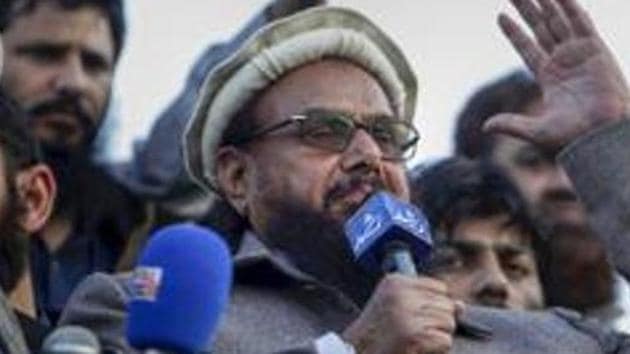 A Pakistani court on Wednesday indicted Islamist militant Hafiz Saeed on terror financing charges.(PTI) A Pakistani court on Wednesday indicted Islamist militant Hafiz Saeed on terror financing charges.(PTI)
