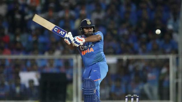 India's Rohit Sharma.(AP)