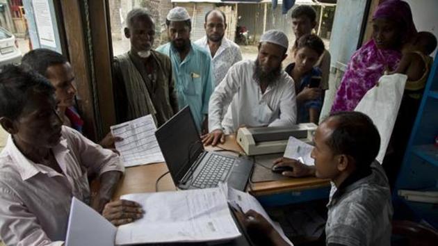 The NRC in Assam was mandated and monitored by the Supreme Court in 2014 and was based on the 1951 NRC done in Assam and voters’ lists of 1961, 1966 and 1971 — together bunched as legacy documents.(AP FILE) The NRC in Assam was mandated and monitored by the Supreme Court in 2014 and was based on the 1951 NRC done in Assam and voters’ lists of 1961, 1966 and 1971 — together bunched as legacy documents.(AP FILE)