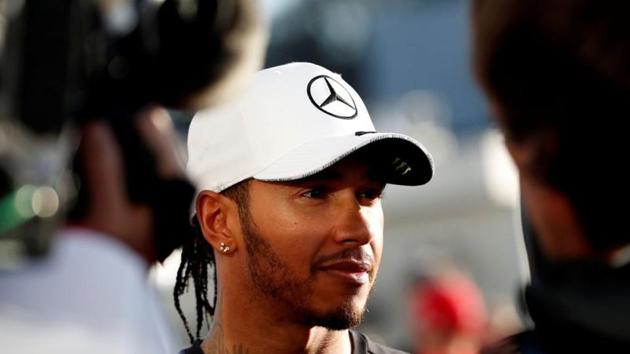 File image of Formula One racer Lewis Hamilton.(REUTERS)
