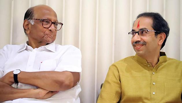 Maharashtra Chief Minister Uddhav Thackeray meets and wishes NCP chief Sharad Pawar (ANI file photo) Maharashtra Chief Minister Uddhav Thackeray meets and wishes NCP chief Sharad Pawar (ANI file photo)