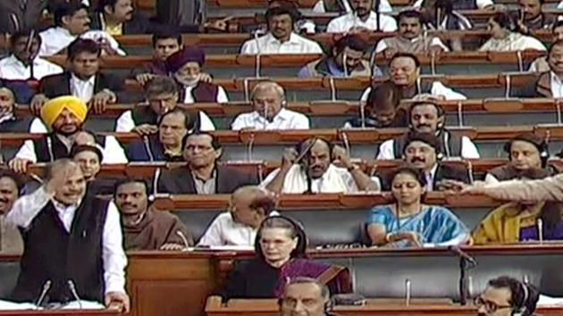 The Code on Social Security, 2019, seeking to consolidate laws relating to the social security of employees, was introduced in the Lok Sabha on Wednesday. (ANI Photo/ LSTV TV Grab) The Code on Social Security, 2019, seeking to consolidate laws relating to the social security of employees, was introduced in the Lok Sabha on Wednesday. (ANI Photo/ LSTV TV Grab)