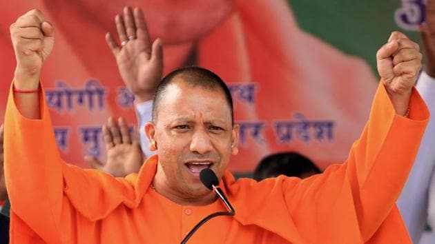 Uttar Pradesh Chief Minister Yogi Adityanath addresses an election campaign rally in Jharkhand on Friday. (PTI Photo) Uttar Pradesh Chief Minister Yogi Adityanath addresses an election campaign rally in Jharkhand on Friday. (PTI Photo)
