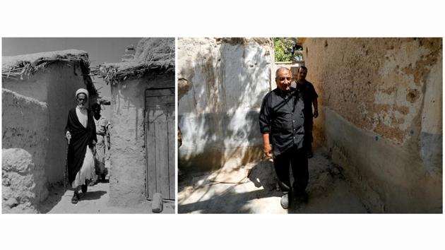 Palestinians walk in Nuweimeh camp near Jericho in the Israeli-occupied West Bank, in this undated handout photo (L) and Palestinians walk in the deserted Nuweimeh camp near Jericho in the Israeli-occupied West Bank, on September 17, 2019. A re-examination is due in the coming days, with the UN General Assembly to vote on renewing UNRWA’s mandate. (UNRWA / Mohamad Torokman / REUTERS )