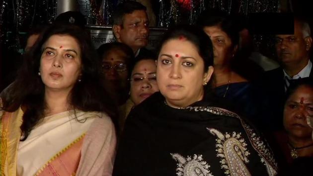 Irani charged Gandhi with using rape as a “political tool” in the wake of assembly polls in Jharkhand. (ANI PHOTO.) Irani charged Gandhi with using rape as a “political tool” in the wake of assembly polls in Jharkhand. (ANI PHOTO.)