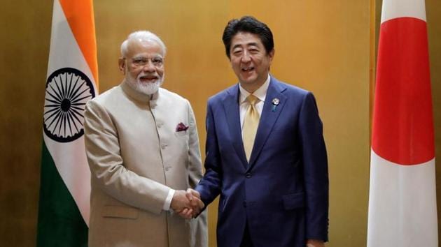 Japan Prime Minister Shinzo Abe may cancel his visit to India for an annual summit with Prime Minister Narendra Modi that was to be held in Guwahati. (Reuters File Photo) Japan Prime Minister Shinzo Abe may cancel his visit to India for an annual summit with Prime Minister Narendra Modi that was to be held in Guwahati. (Reuters File Photo)