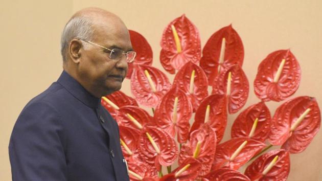 President Ram Nath Kovind on Thursday gave his assent to the Citizenship (Amendment) Bill, 2019, turning it into an Act. (HT PHOTO.)