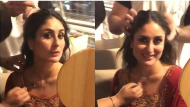 Kareena Kapoor knows the importance of time-saving.