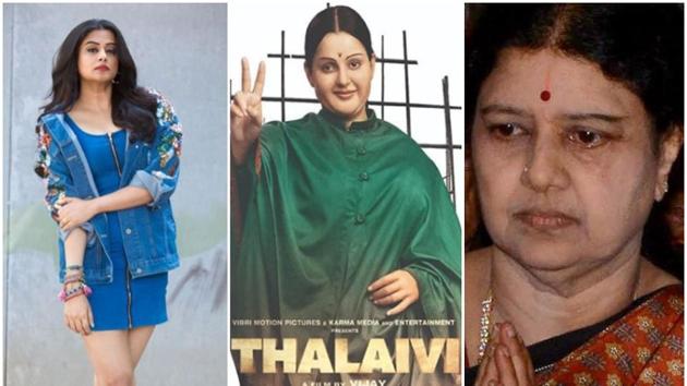 Thalaivi will star Kangana Ranaut as J Jayalalithaa.(Instagram/PTI)