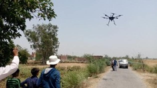 Indian and British scientists are using sensors on space-borne and unmanned aerial vehicle (UAV) platforms to map an area on the banks of the Ganga basin.(SOURCED)