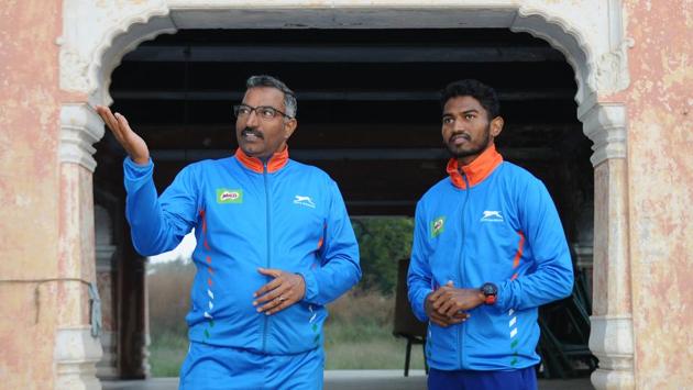 So sure was Kumar about Sable that for the Open Nationals in Chennai in September that same year, he called up other coaches in advance and told them that he was bringing a boy who will leave everyone else behind. True to his coach’s words, Sable won gold with a timing of 8:39.81s. “His muscles and body physics,” explains Kumar. “His height is not that much, but if you look at the world’s top steeplechase runners, they’re not that tall. Sable’s muscles were long and strong, like a horse.” (Bharat Bhushan / HT Photo)