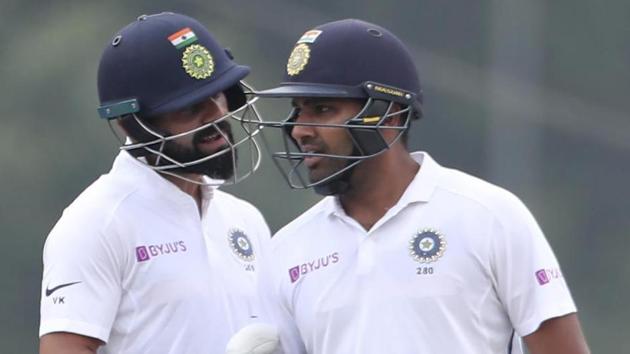 Virat Kohli and Rohit Shama. (File) Virat Kohli and Rohit Shama. (File)