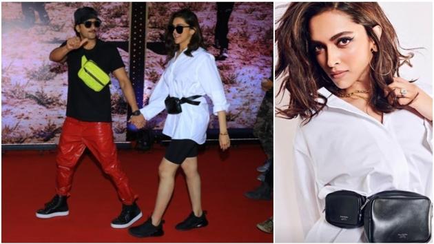 Couple and fanny pack lovers Deepika Padukone and Ranveer Singh are at the U2 concert in Mumbai.