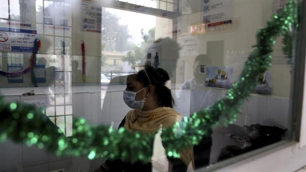 A medic sits at a drug de-addiction center, where many cases of tramadol are reported, in Kapurthala. The crackdown on tramadol coincided with the opening of dozens of addiction clinics that administer medicine and counseling to more than 30,000 each day. “We are trying our level best,” Jha said, “but it’s a challenge for all of us.” (Channi Anand / AP)