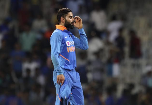 India's captain Virat Kohli leaves the field after their loss in the first one day international cricket match. (AP)
